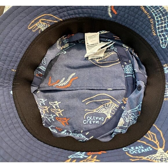 Patagonia Wavefarer Bucket Hat Clean Current TPool Sz Large Unisex - Picture 5 of 6